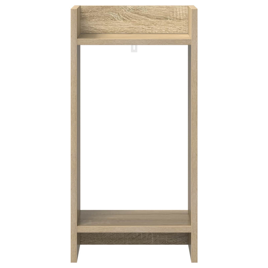 Plantenstandaard met plank Sonoma Eiken 30 x 30 x 60 cm