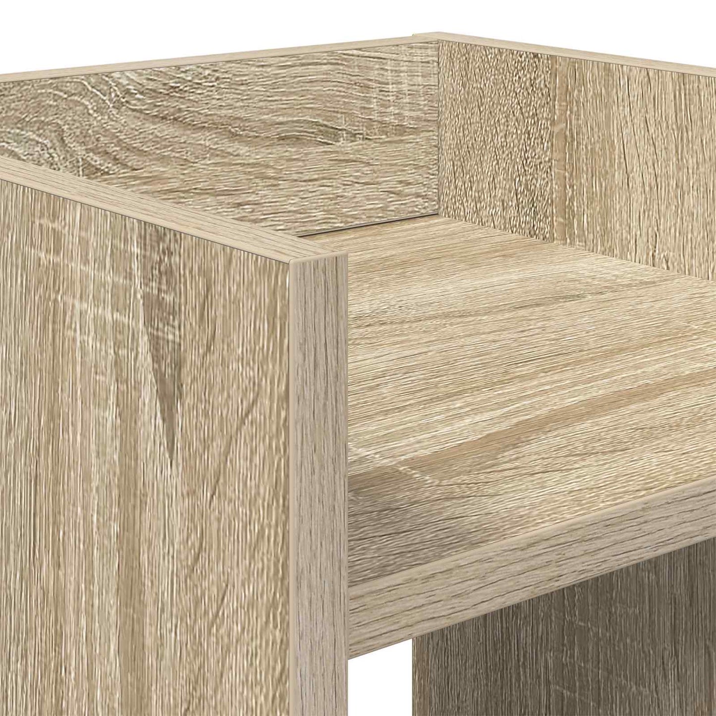 Plantenstandaard met plank 2 pcs Sonoma Eiken 30 x 30 x 60 cm