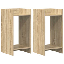 Plantenstandaard met plank 2 pcs Sonoma Eiken 30 x 30 x 60 cm