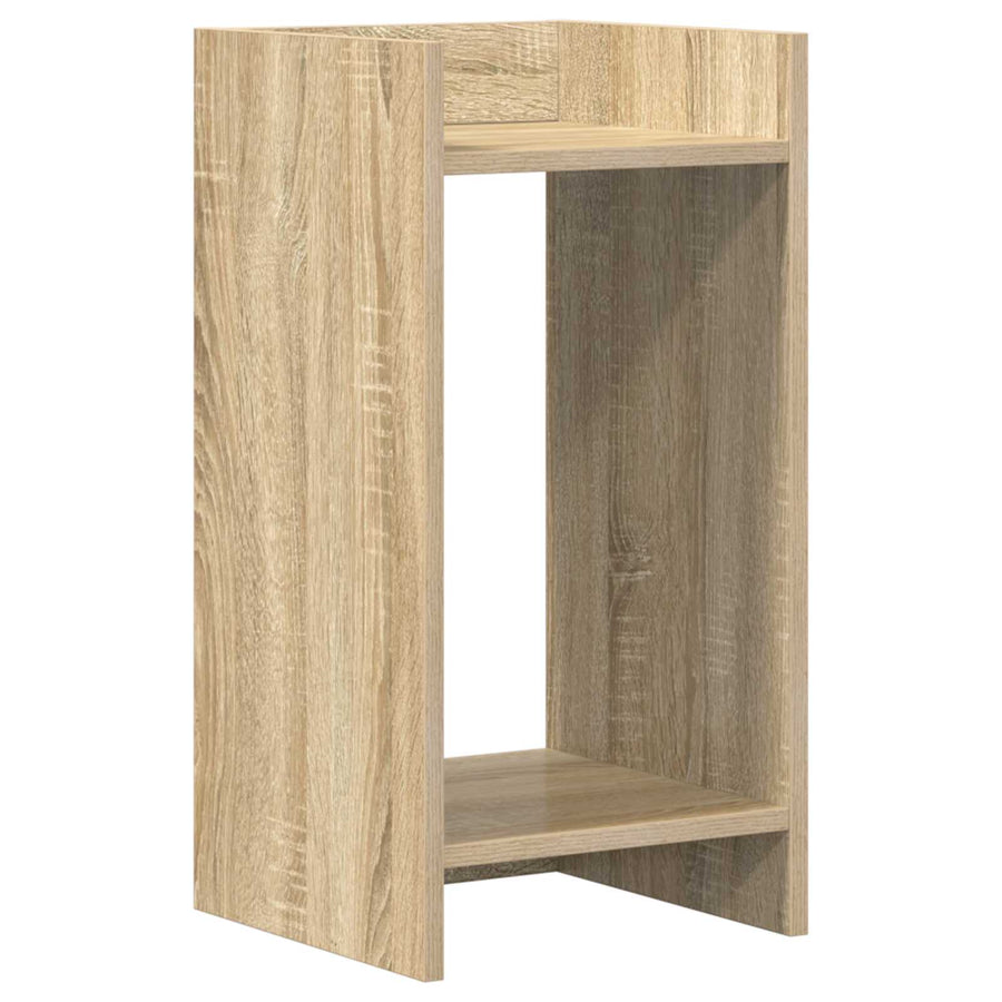 Plantenstandaard met plank 2 pcs Sonoma Eiken 30 x 30 x 60 cm