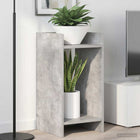 Plant Stand Concrete Gray 30 x 30 x 60 cm Engineered wood