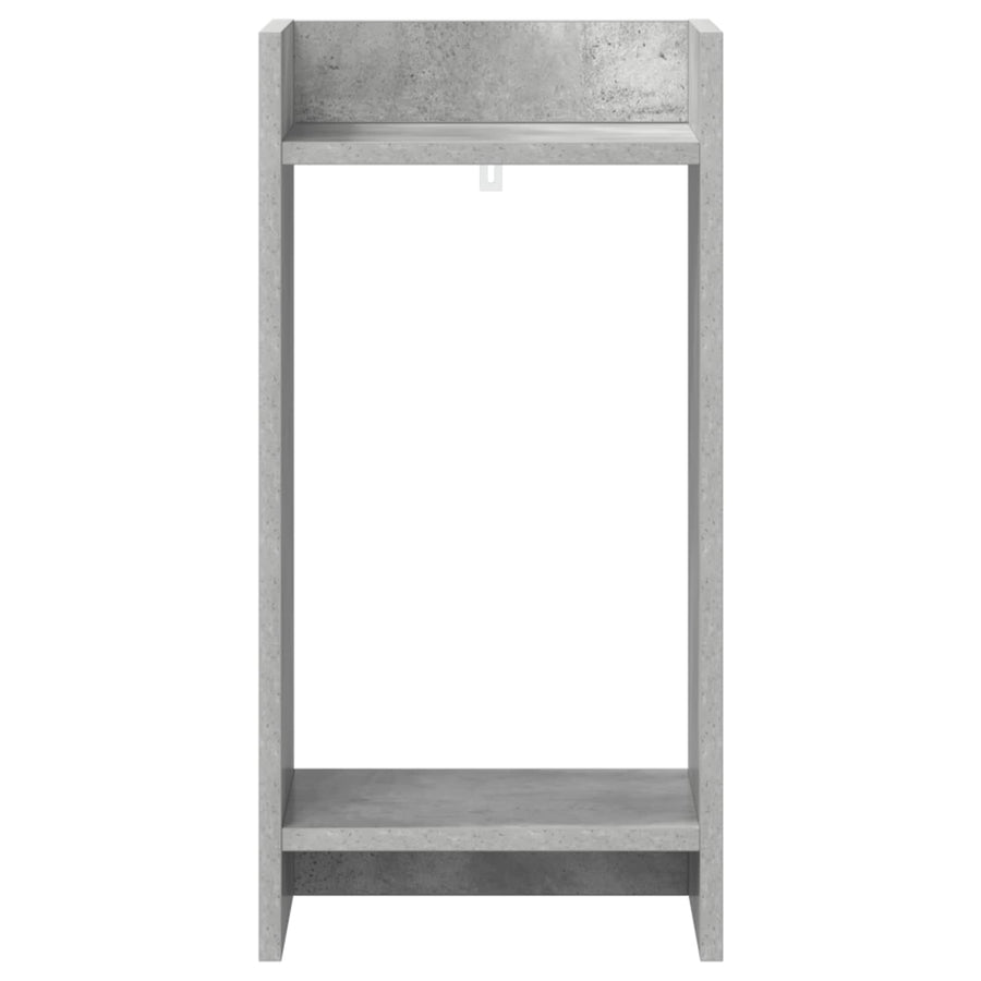 Plantenstandaard Beton Grijs 30 x 30 x 60 cm Geconstrueerd hout