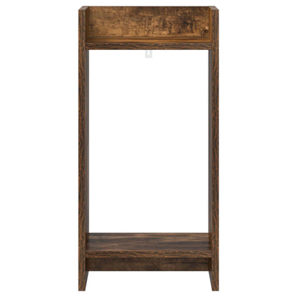 Plantenstandaard met plank Gerookte Eik 30 x 30 x 60 cm
