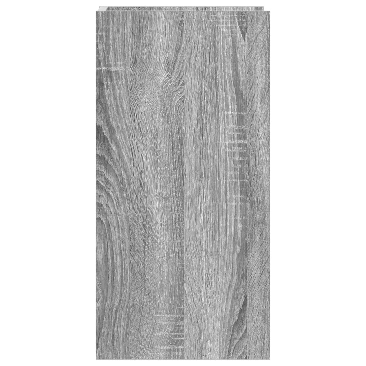 Plantenstandaard met plank Grijze Sonoma 30 x 30 x 60 cm