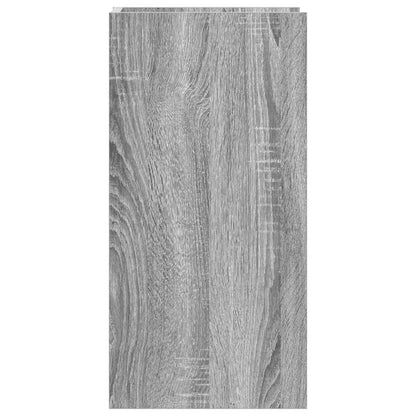 Plantenstandaard met plank Grijze Sonoma 30 x 30 x 60 cm