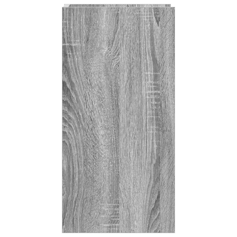Plantenstandaard met plank 2 pcs Grijze Sonoma 30 x 30 x 60 cm