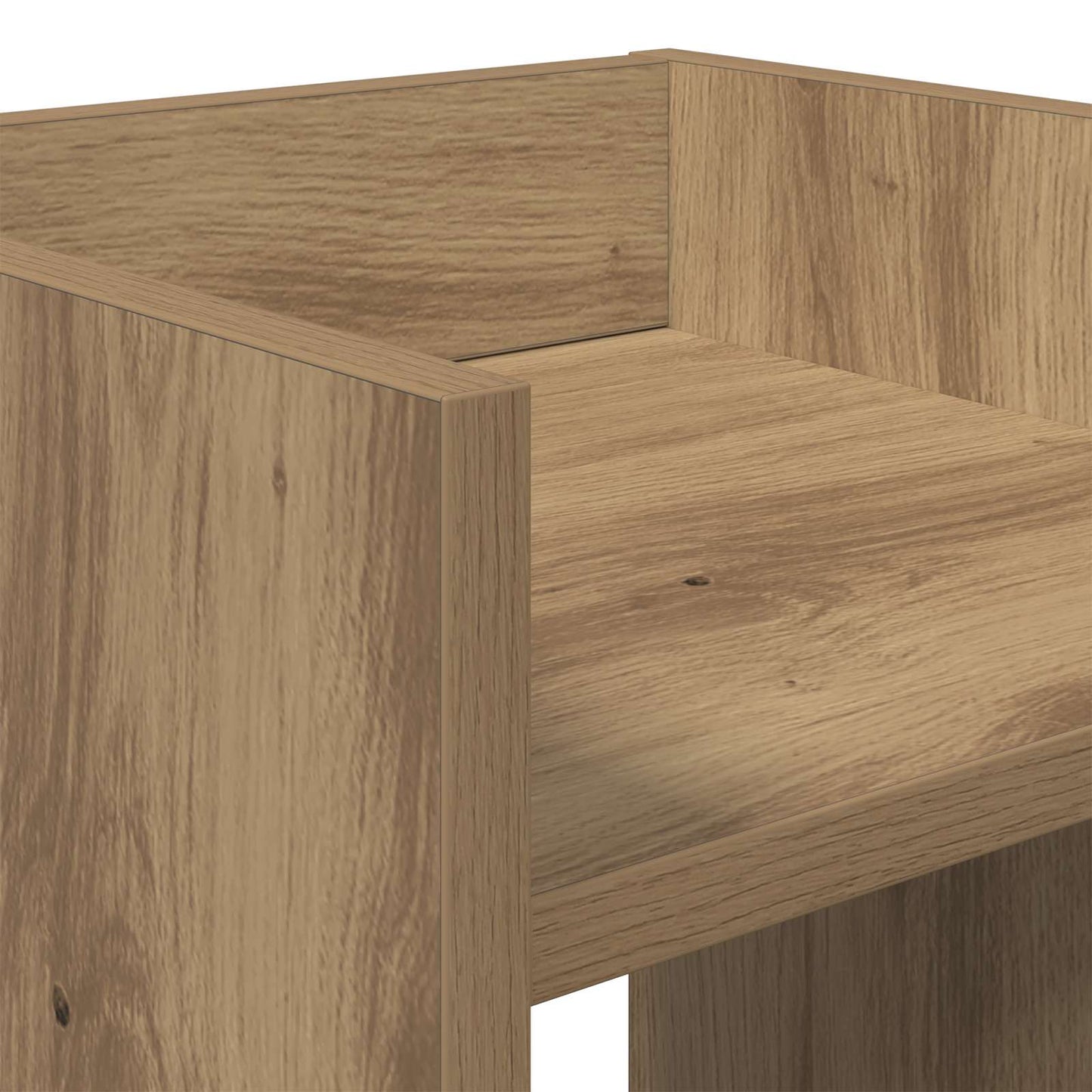 Plantenstandaard Artisan Eik 30 x 30 x 60 cm Geconstrueerd hout