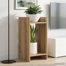 Plantenstandaard Artisan Eik 30 x 30 x 60 cm Geconstrueerd hout