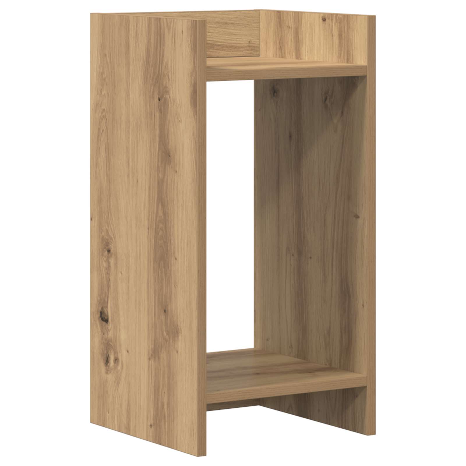 Plantenstandaard Artisan Eik 30 x 30 x 60 cm Geconstrueerd hout