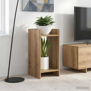 Plantenstandaard 2 stuks Artisan eik 30x30x60 cm