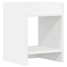Plantenstandaard Wit 30 x 30 x 40 cm Geconstrueerd hout