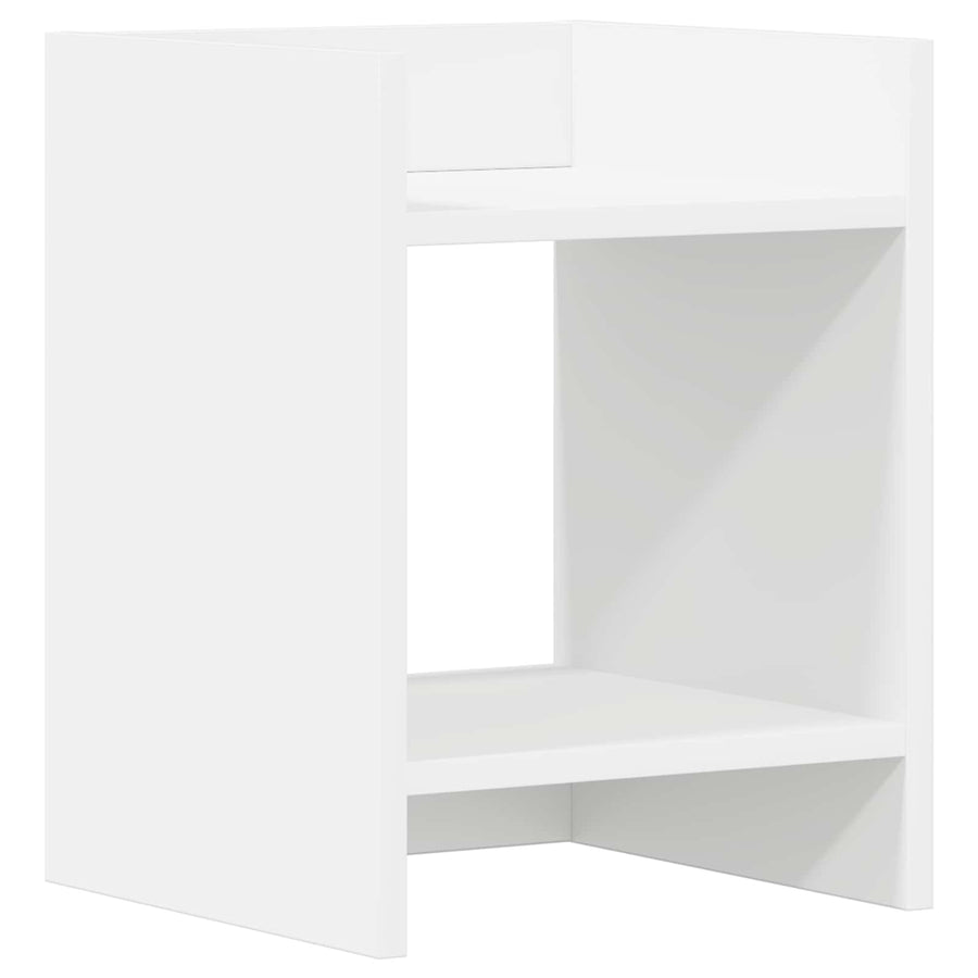 Plantenstandaard Wit 30 x 30 x 40 cm Geconstrueerd hout
