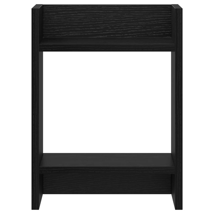 Plantenstandaard Zwarte Eik 30 x 30 x 40 cm Geconstrueerd hout