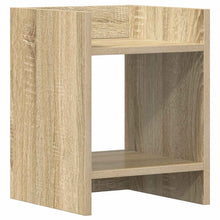Plantenstandaard met plank Sonoma Eiken 30 x 30 x 40 cm