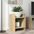 Plant stand with shelf 2 pcs Sonoma Oak 30 x 30 x 40 cm