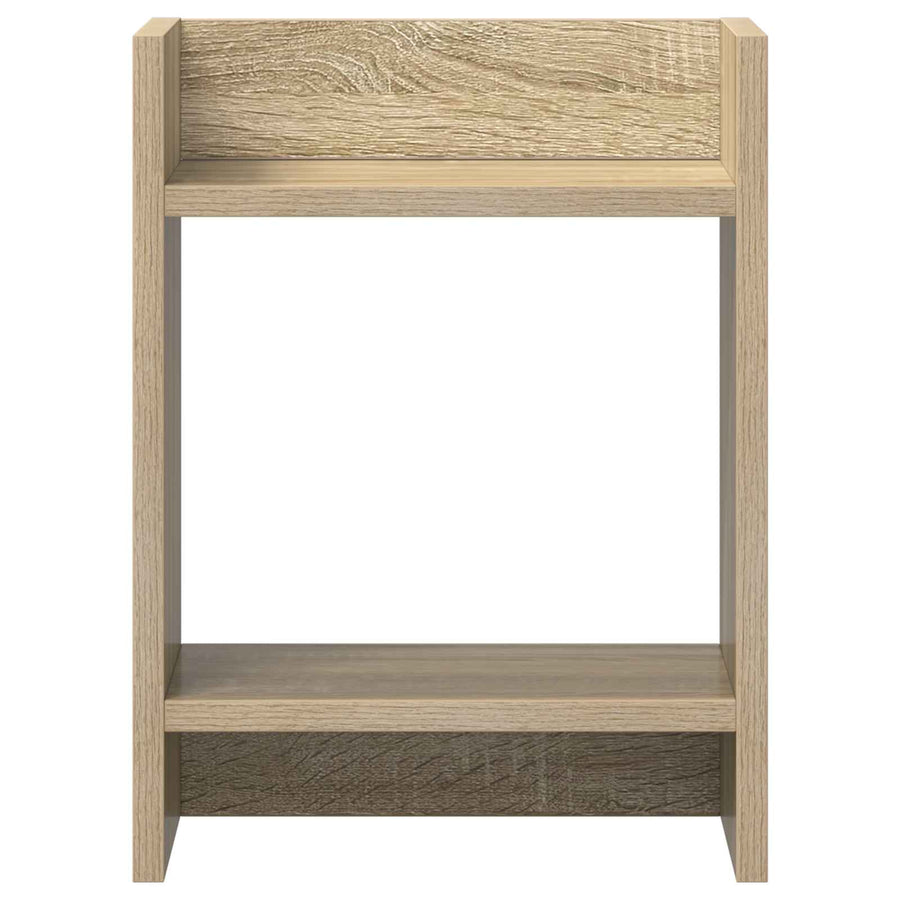 Plantenstandaard met plank 2 pcs Sonoma Eiken 30 x 30 x 40 cm