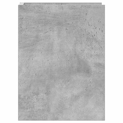 Plantenstandaard Beton Grijs 30 x 30 x 40 cm Geconstrueerd hout