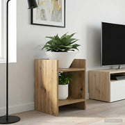 Plantenstandaard 30x30x40 cm Artisan eik 2 stuks