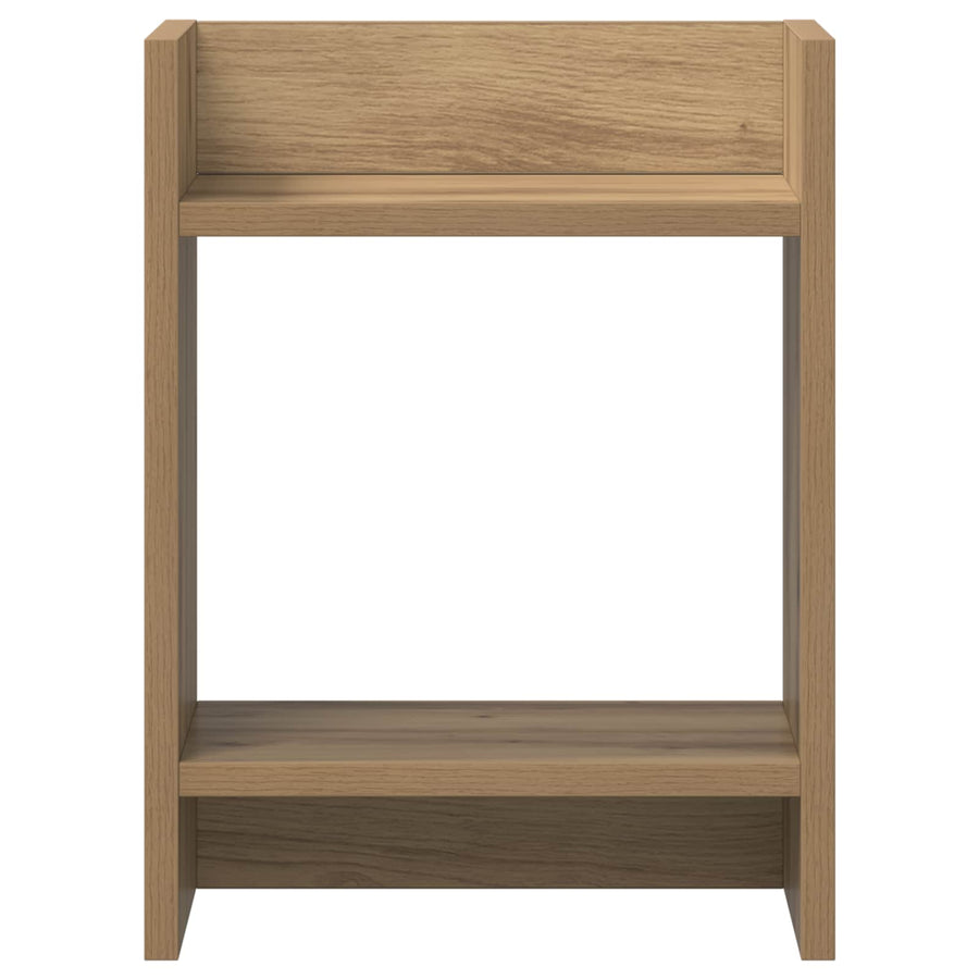 Plantenstandaard met plank 2 pcs Artisan Eik 30 x 30 x 40 cm