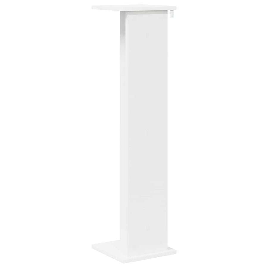 Plantenstandaard Wit 25 x 25,5 x 100,5 cm Geconstrueerd hout