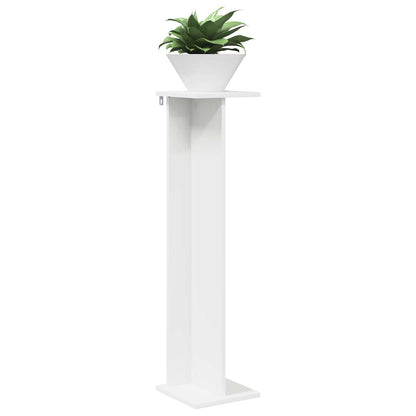 Plantenstandaard Wit 25 x 25,5 x 100,5 cm Geconstrueerd hout