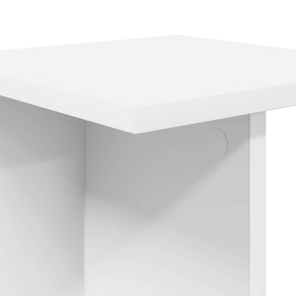 Plantenstandaard 2 pcs Wit 25 x 25,5 x 100,5 cm