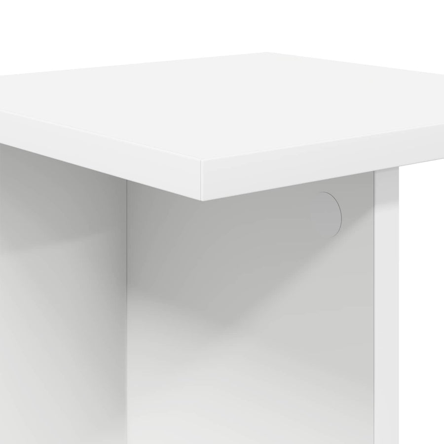 Plantenstandaard 2 pcs Wit 25 x 25,5 x 100,5 cm