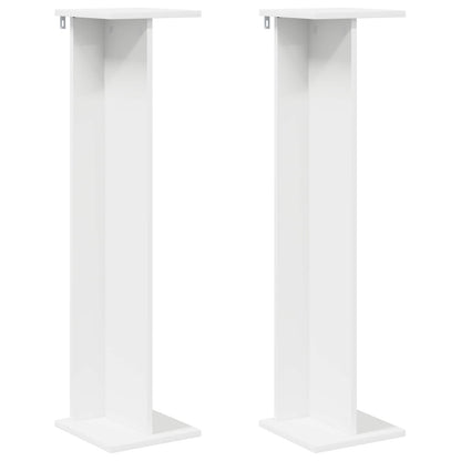Plantenstandaard 2 pcs Wit 25 x 25,5 x 100,5 cm