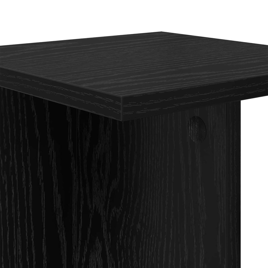 Plantenstandaard Zwarte Eik 25 x 25,5 x 100,5 cm