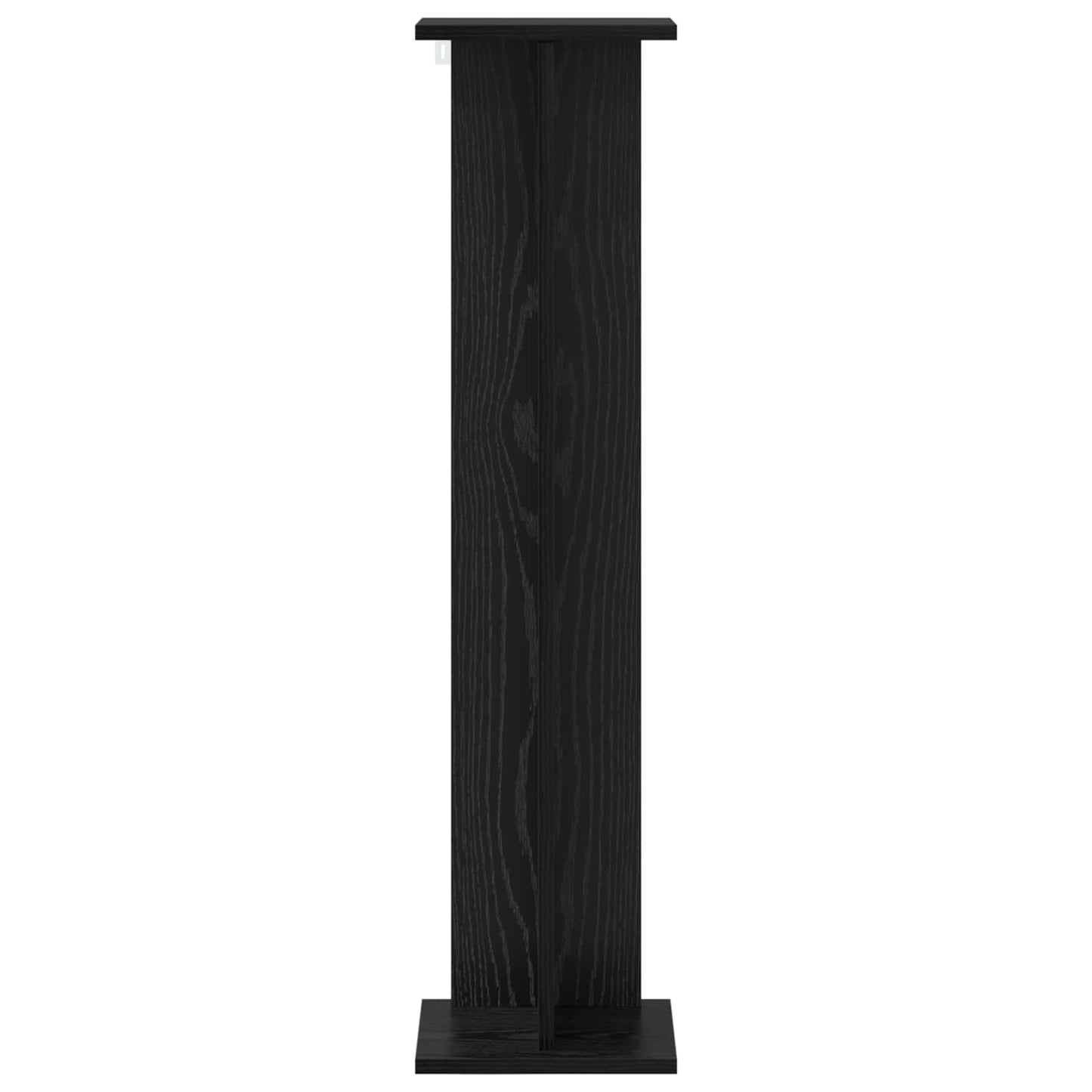 Plantenstandaard 2 pcs Zwarte Eik 25 x 25,5 x 100,5 cm
