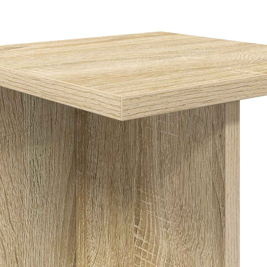 Plantenstandaard 2 pcs Sonoma Eiken 25 x 25,5 x 100,5 cm