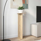 Plantenstandaard set van 2 sonoma eiken 25x25,5x100,5 cm