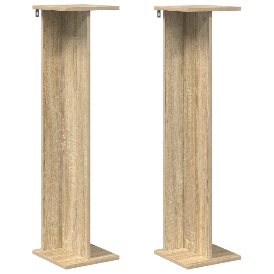 Plantenstandaard 2 pcs Sonoma Eiken 25 x 25,5 x 100,5 cm