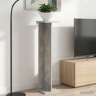 Plantenstandaard 25x25.5x100.5 cm bewerkt hout grijs