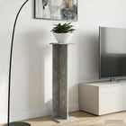 Plantenstandaard beton grijs 25x25,5x100,5 cm (2 stuks)