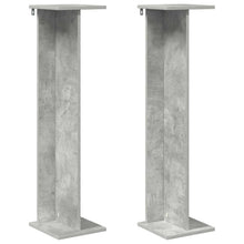 Plantenstandaard 2 pcs Beton Grijs 25 x 25,5 x 100,5 cm