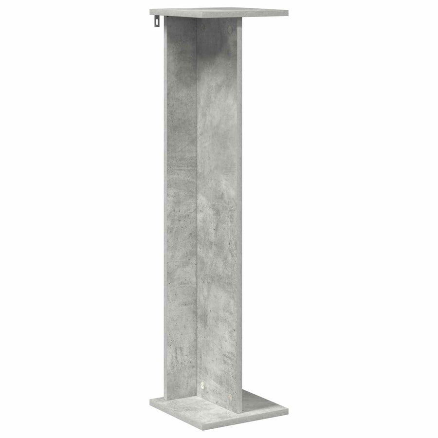 Plantenstandaard 2 pcs Beton Grijs 25 x 25,5 x 100,5 cm