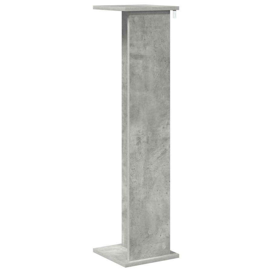 Plantenstandaard 2 pcs Beton Grijs 25 x 25,5 x 100,5 cm
