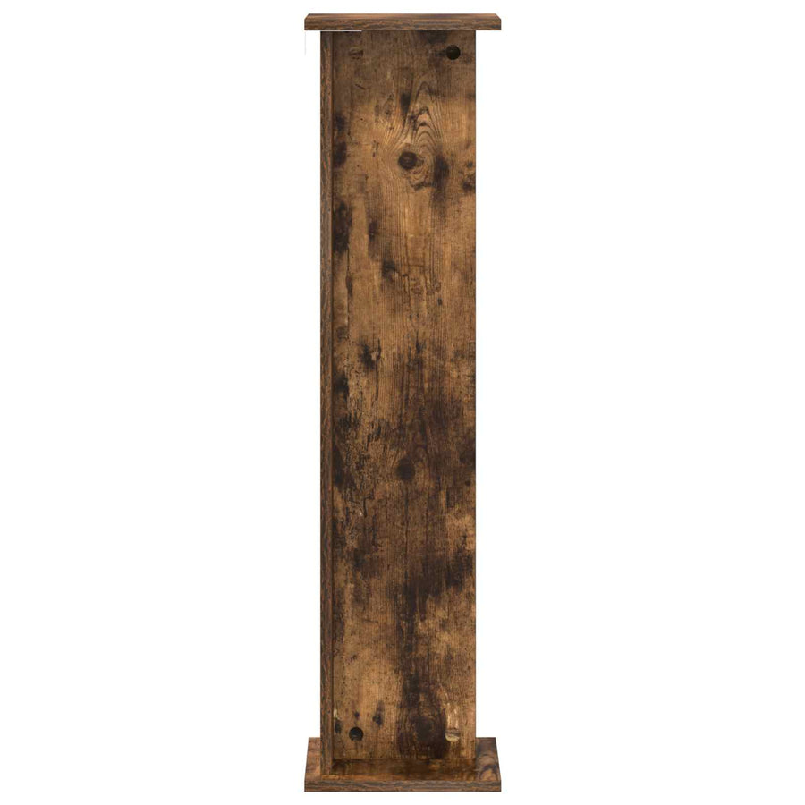 Plantenstandaard Gerookte Eik 25 x 25,5 x 100,5 cm