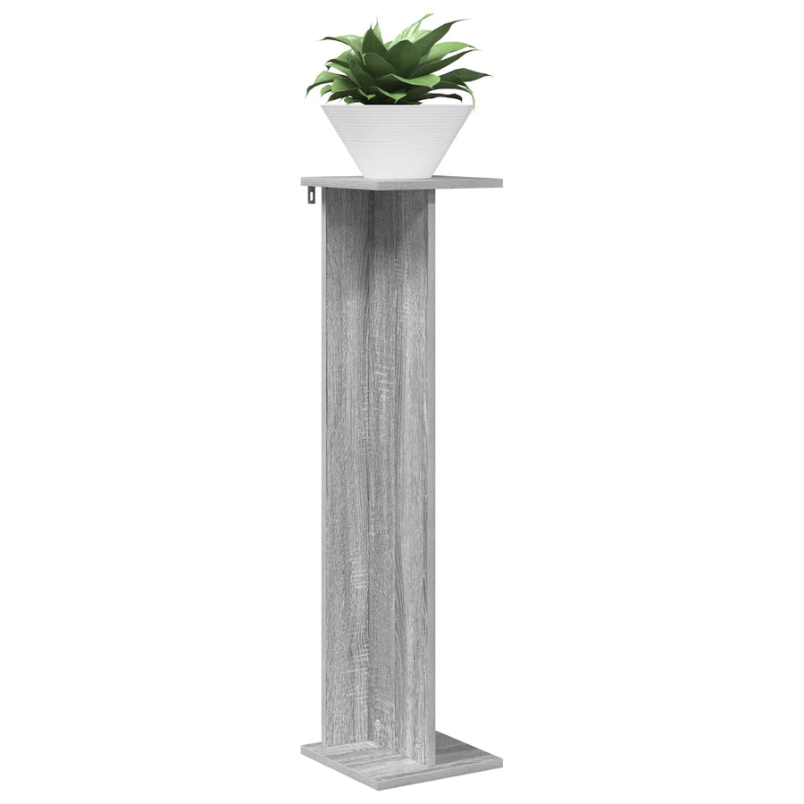 Plantenstandaard Grijze Sonoma 25 x 25,5 x 100,5 cm