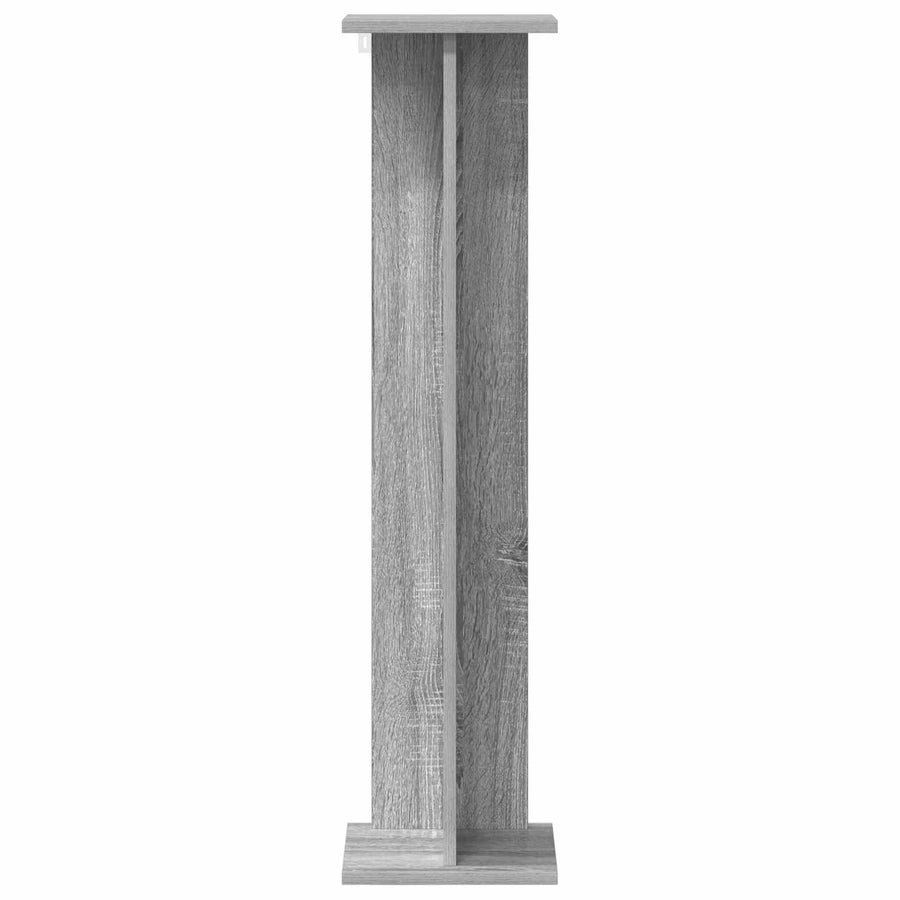 Plantenstandaard 2 pcs Grijze Sonoma 25 x 25,5 x 100,5 cm