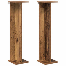 Plantenstandaard 2 pcs Oudhout 25 x 25,5 x 100,5 cm