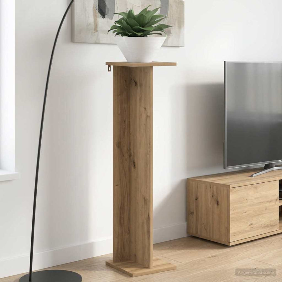 Plantenstandaard Artisan Eik 25 x 25,5 x 100,5 cm