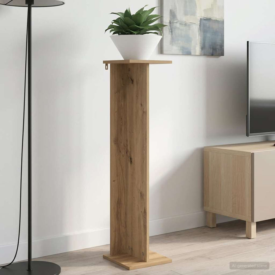 Plantenstandaard 2 pcs Artisan Eik 25 x 25,5 x 100,5 cm