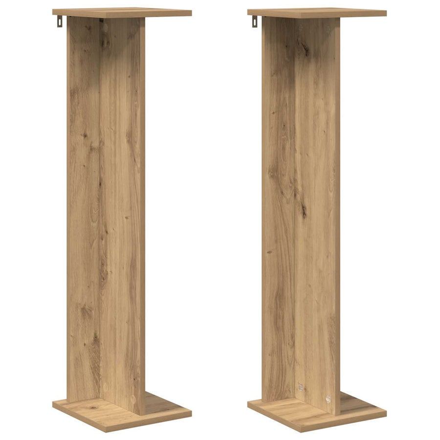 Plantenstandaard 2 pcs Artisan Eik 25 x 25,5 x 100,5 cm