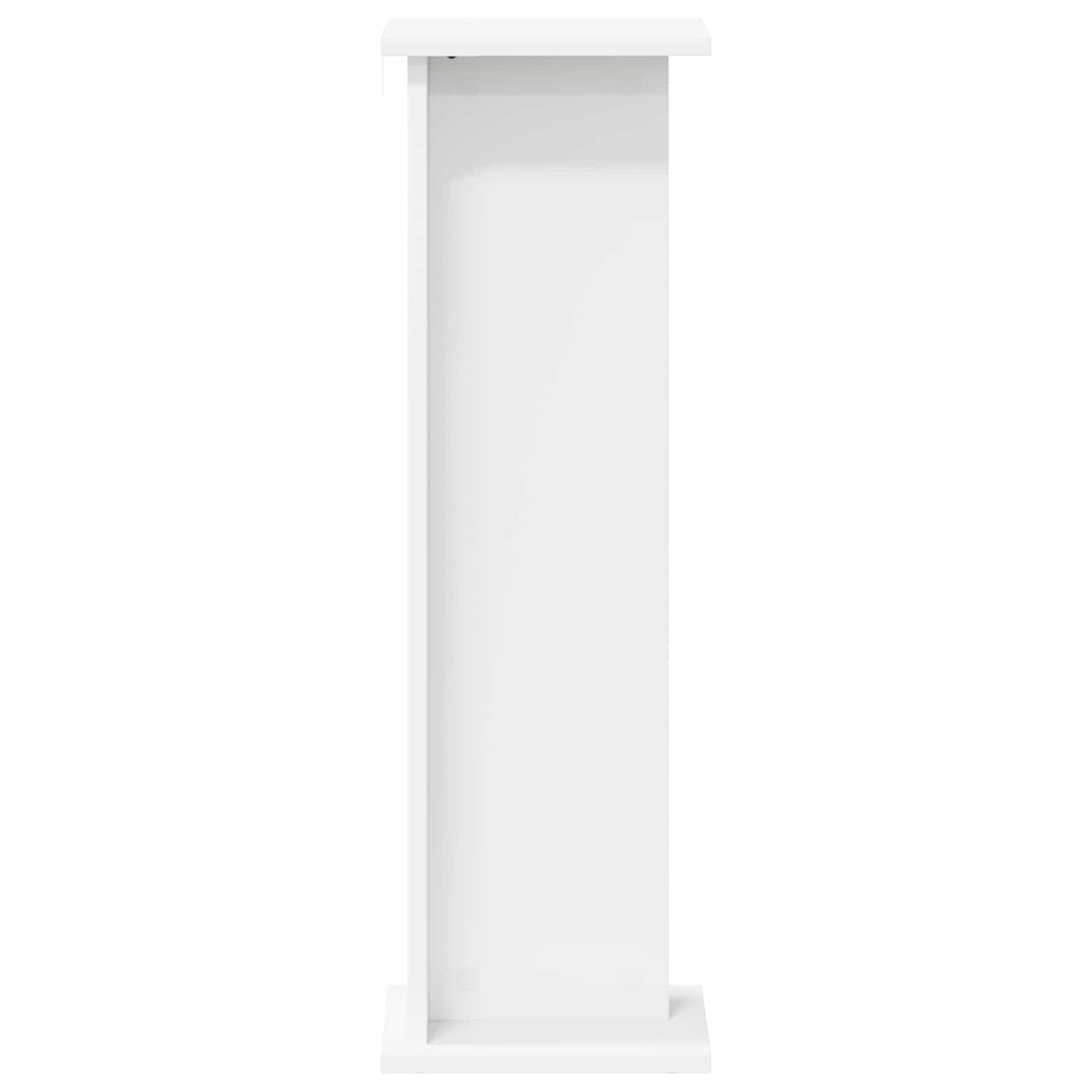 Plantenstandaard Wit 25 x 25,5 x 80,5 cm Geconstrueerd hout