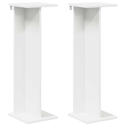 Plantenstandaard 2 pcs Wit 25 x 25,5 x 80,5 cm