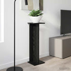 Plantenstandaard 25x25.5x80.5 cm zwarte eik