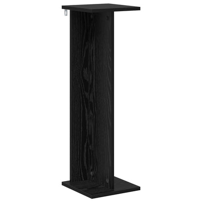 Plantenstandaard 2 pcs Zwarte Eik 25 x 25,5 x 80,5 cm