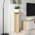 Plantenstandaard 25x25,5x80,5 cm Sonoma eiken